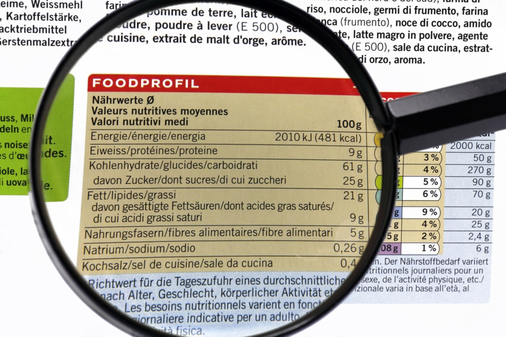 composition nutritionnelle