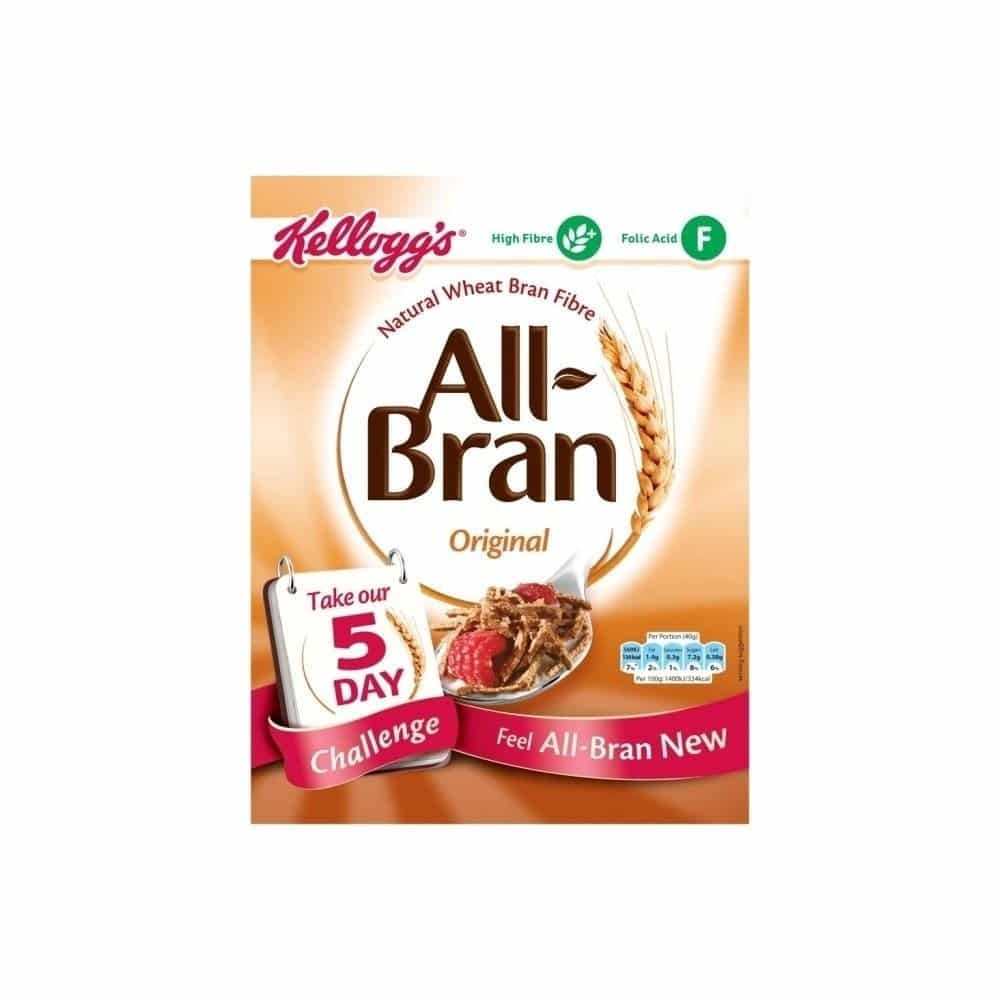 all bran cereales